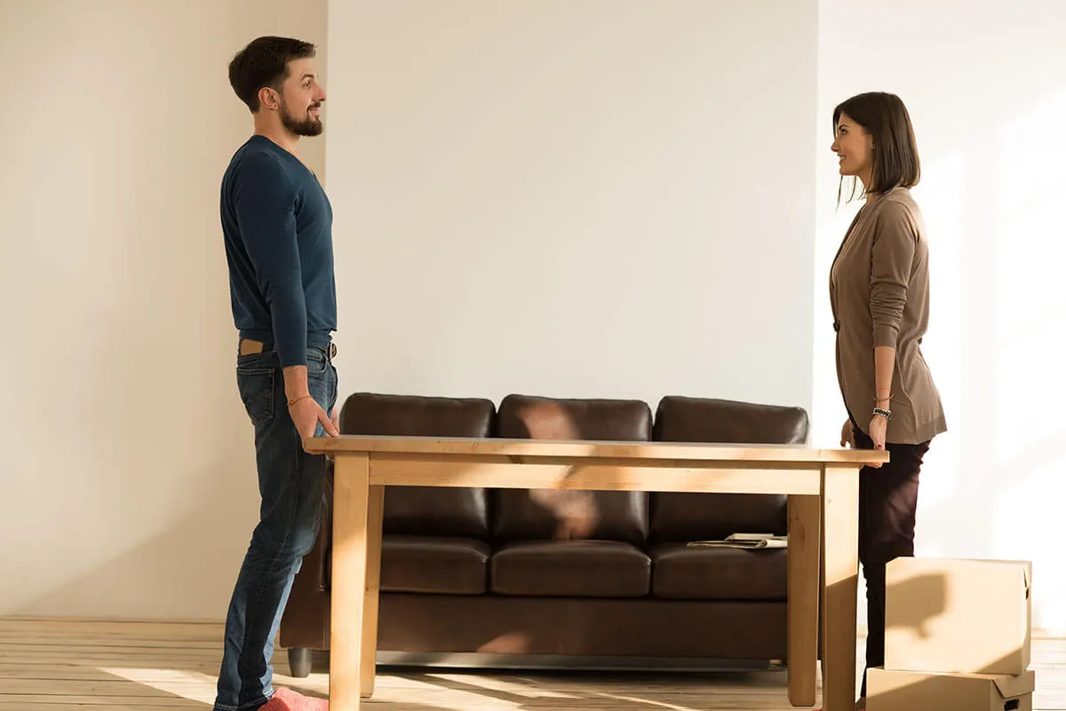 BeforeHardwoodInstall Moving table | Carpet Direct Flooring