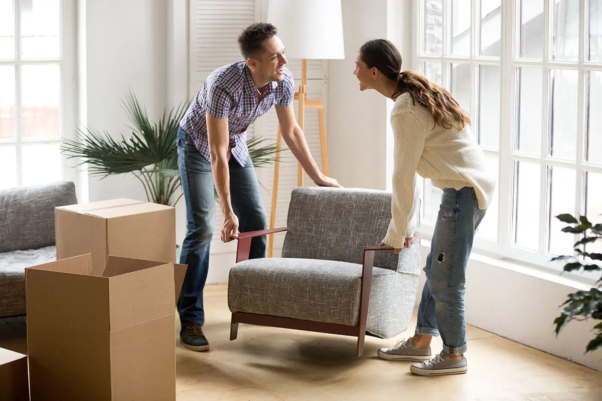 Moving furniture | Carpet Direct Flooring
