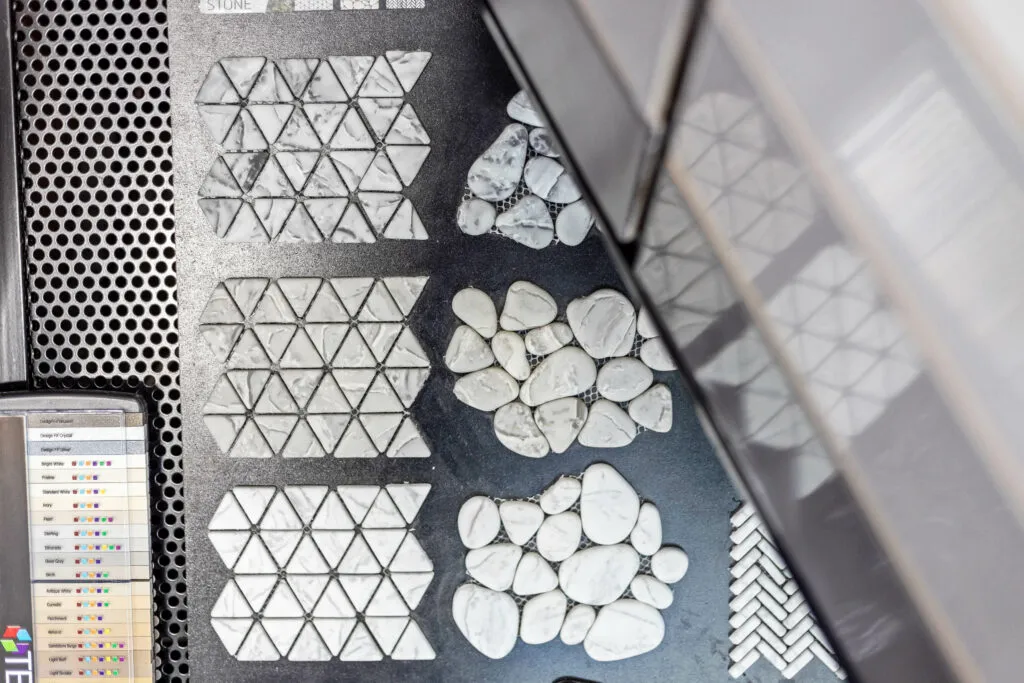 PTRT7093 Product samples at showroom | Carpet Direct Flooring