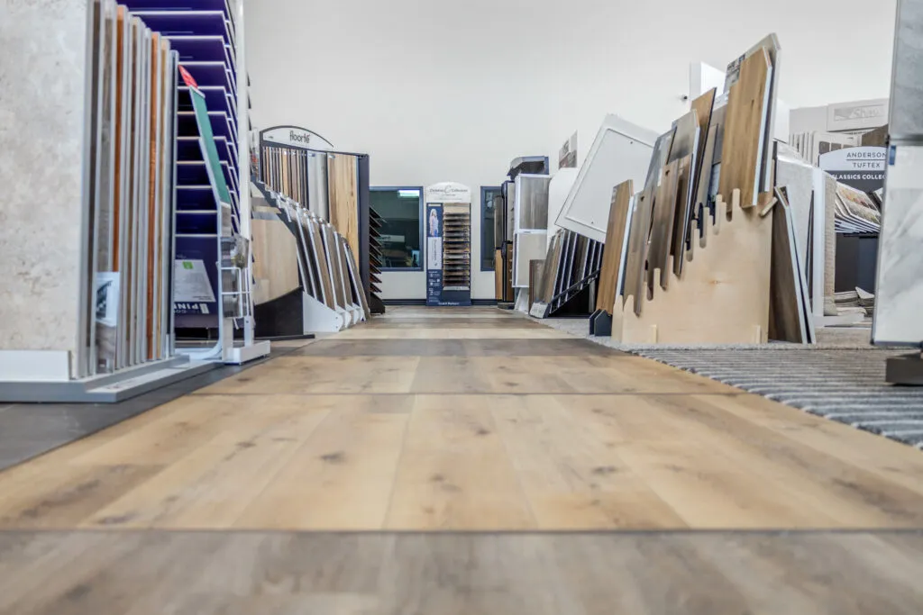 PTRT7123 Product samples at showroom | Carpet Direct Flooring